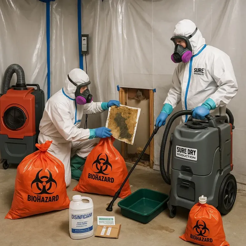 Contaminated Water Handling Protocols process in McMullen County, TX